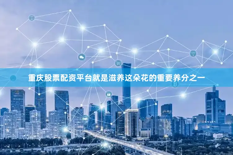 重庆股票配资平台就是滋养这朵花的重要养分之一